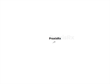 Tablet Screenshot of praxisrx.com